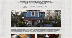 Desktop Screenshot of gardnerhousebnb.com